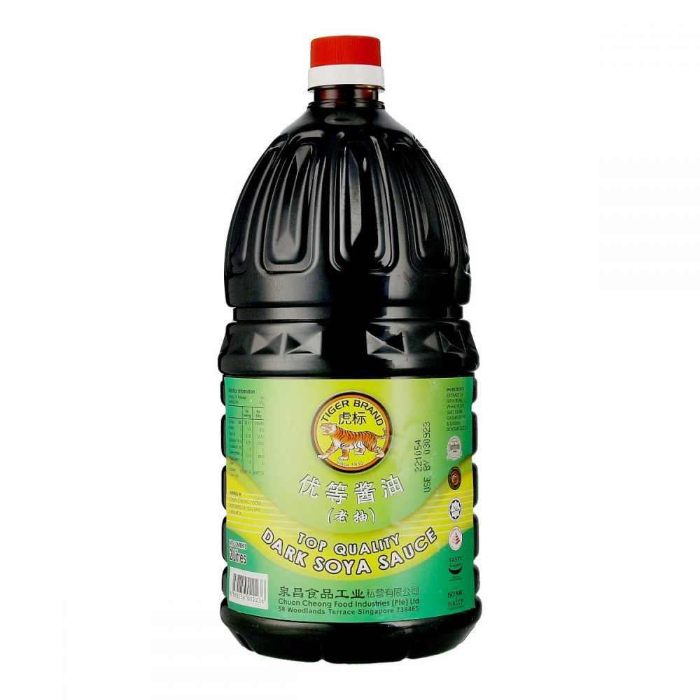Tiger Brand Top Quality Dark Soya Sauce 2L