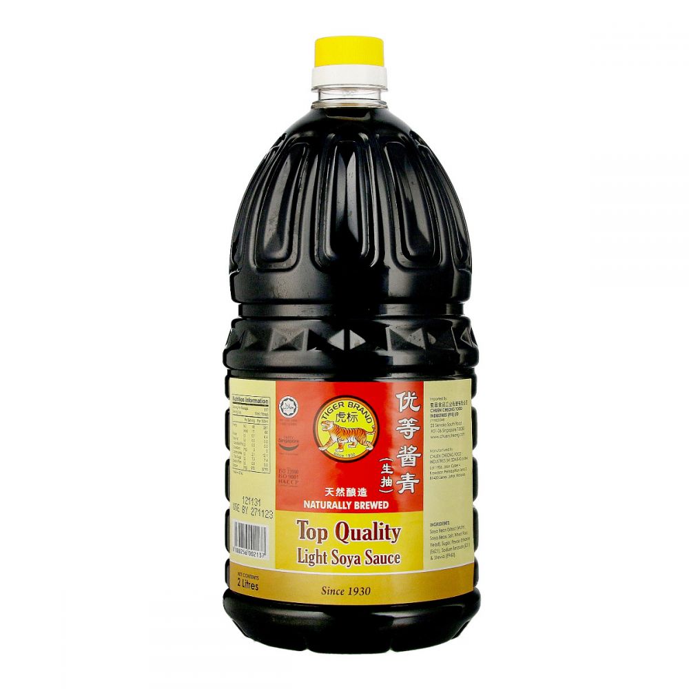 Tiger Brand Top Quality Light Soya Sauce 2L