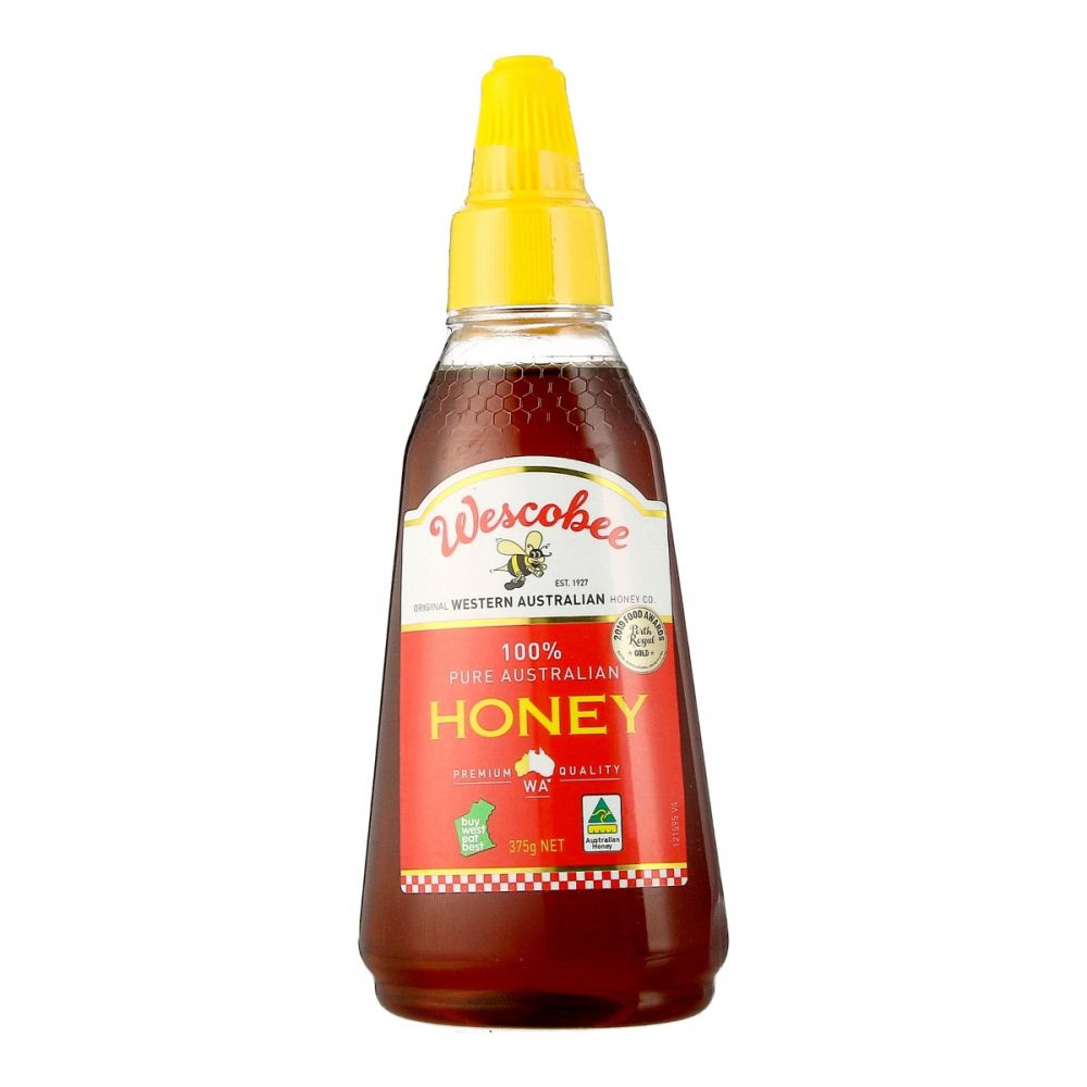 Wescobee Ezy-serve Honey 375g
